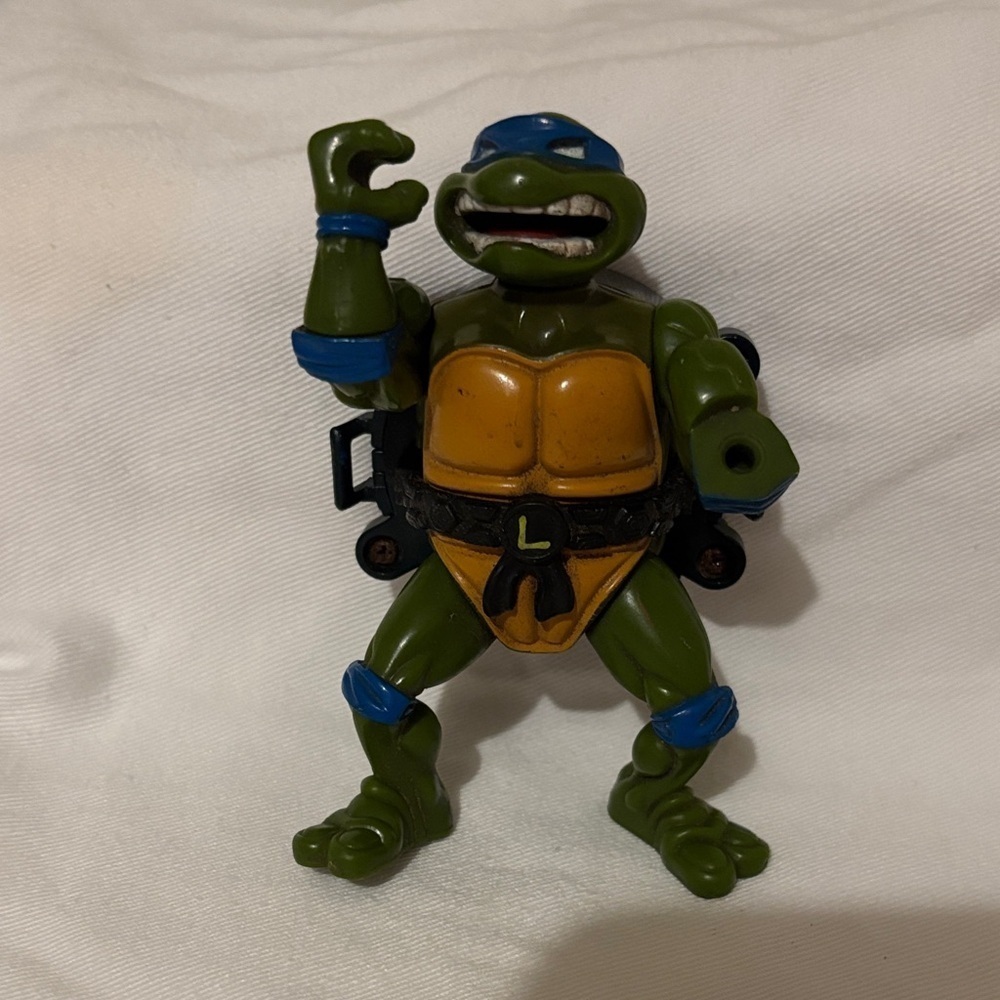 1991 vintage playmates toys teenage mutant ninja turtle Leonardo